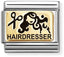 Nomination Gold Hairdresser Composable Link