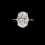 9ct White Gold 3.05ct Oval Laboratory Diamond Ring
