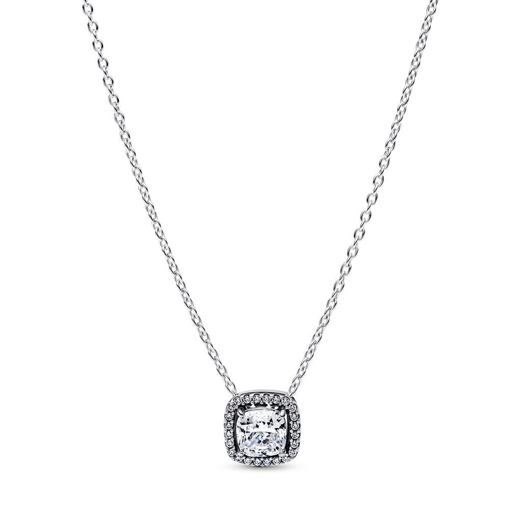 Pandora Square Halo pendant