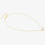 Nomination Colour Wave Gold Triple CZ Necklace