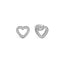 Nomination Soffio D’Amore Heart Earrings