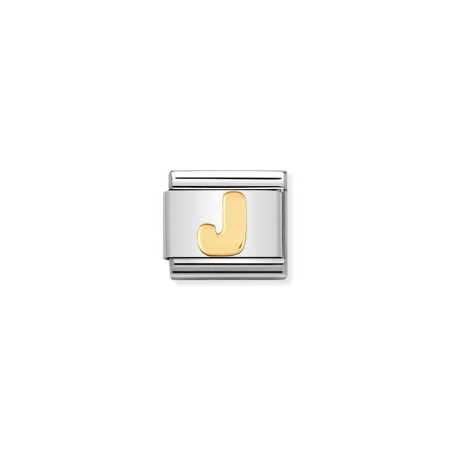 Nomination Gold Alphabet Composable Link