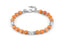 Nomination Instinct Style Orange Jasper Bracelet