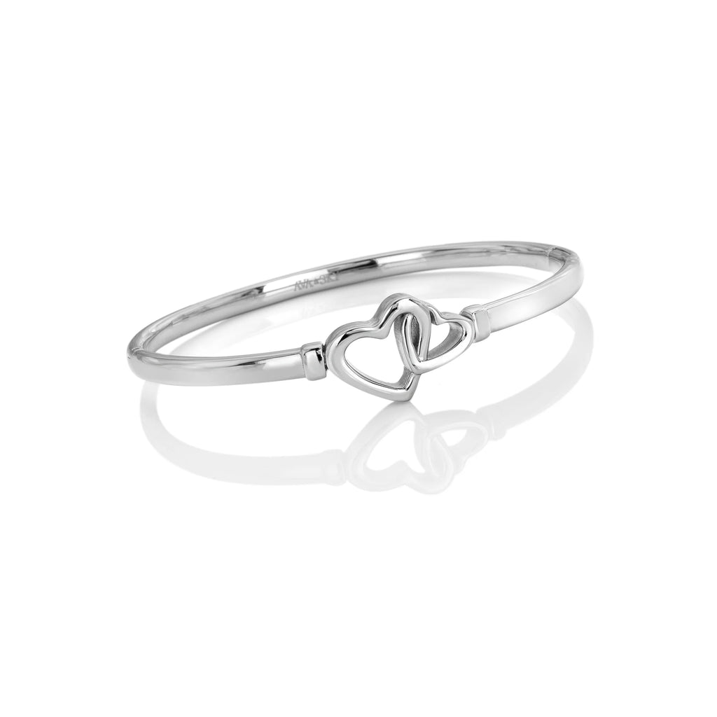 Ava & Sky Linked Heart Bangle