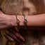 Ava & Sky Linked Heart Bangle
