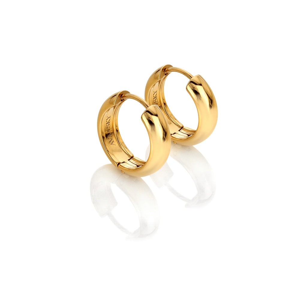 Ava & Sky Chubby Hoop Earrings