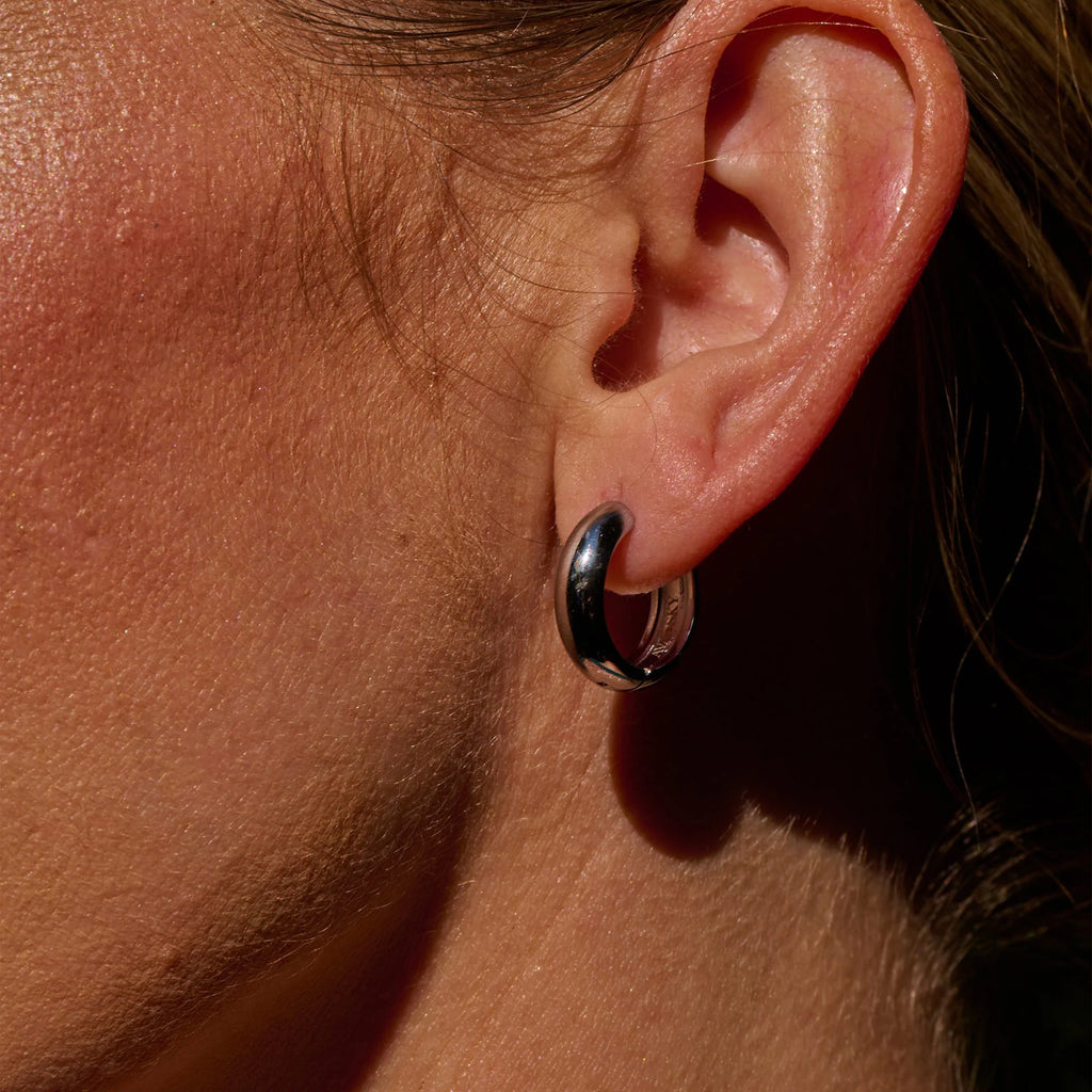 Ava & Sky Chubby Hoop Earrings