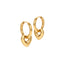 Ava & Sky Bubble Heart Earrings