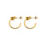 Ava & Sky Knot Hoop Earrings