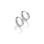 Ava & Sky Square Huggie Hoops