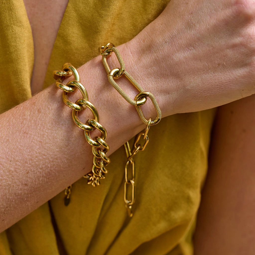 Ava & Sky Graduated Chain Bracelet