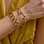 Ava & Sky Graduated Chain Bracelet