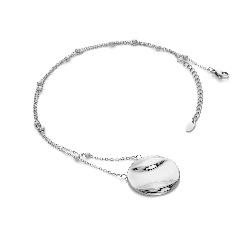 Ava & Sky Organic Disc Necklet