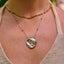 Ava & Sky Organic Disc Necklet