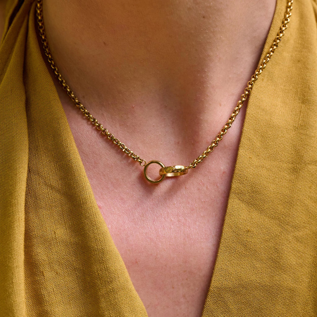 Ava & Sky Interlocking Circles Necklet