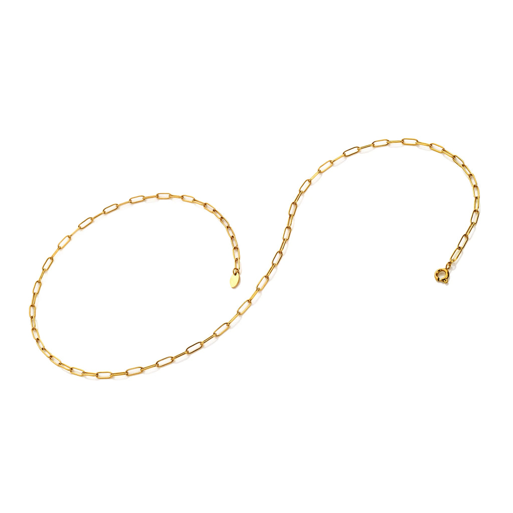 Ava & Sky Paperclip Necklace