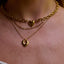 Ava & Sky Paperclip Necklace
