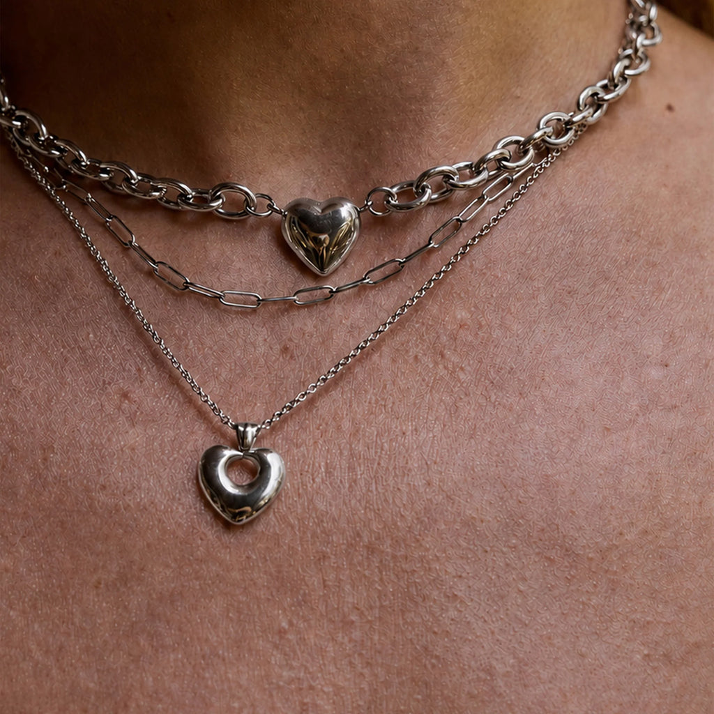 Ava & Sky Paperclip Necklace