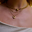 Ava & Sky Chunky Heart Necklace