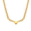 Ava & Sky Chunky Heart Necklace