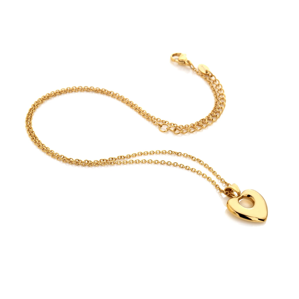 Ava & Sky Bubble Heart Necklace