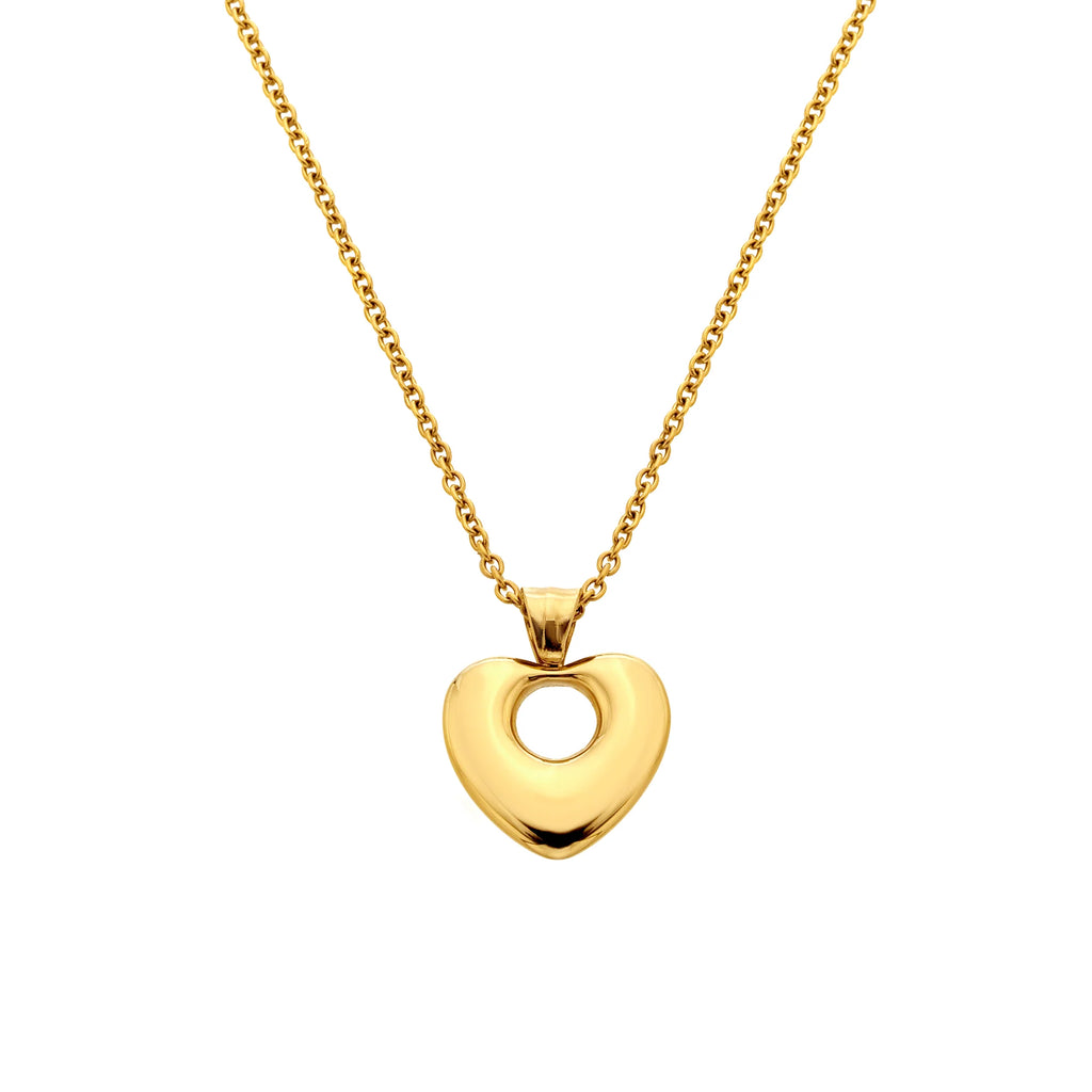 Ava & Sky Bubble Heart Necklace