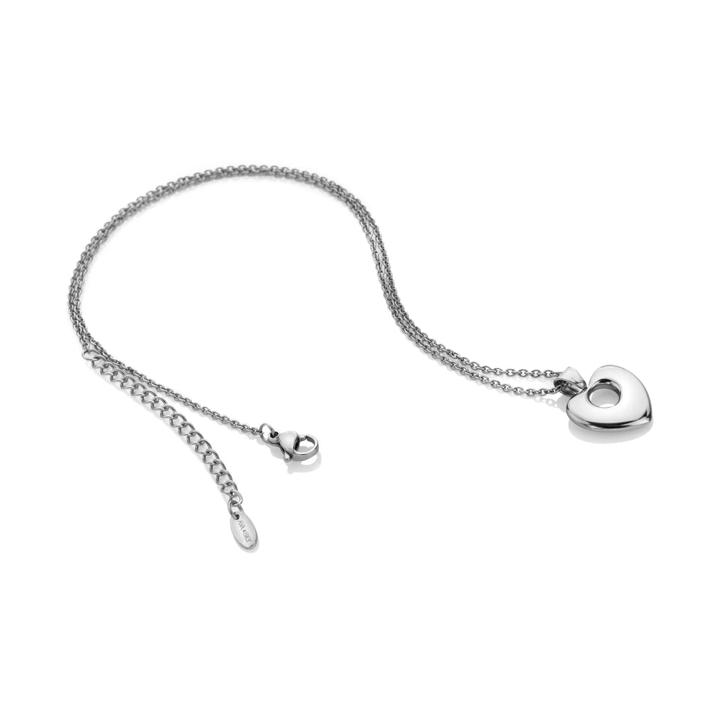 Ava & Sky Bubble Heart Necklace
