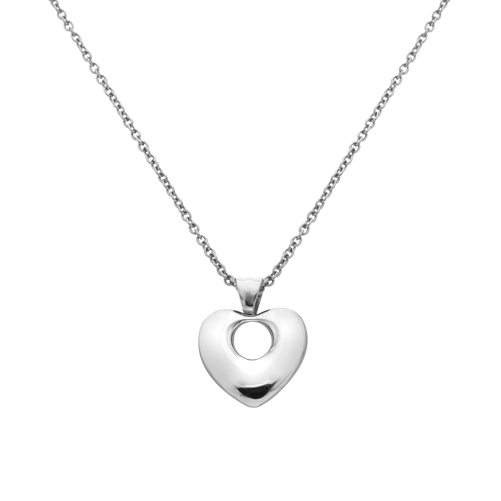 Ava & Sky Bubble Heart Necklace