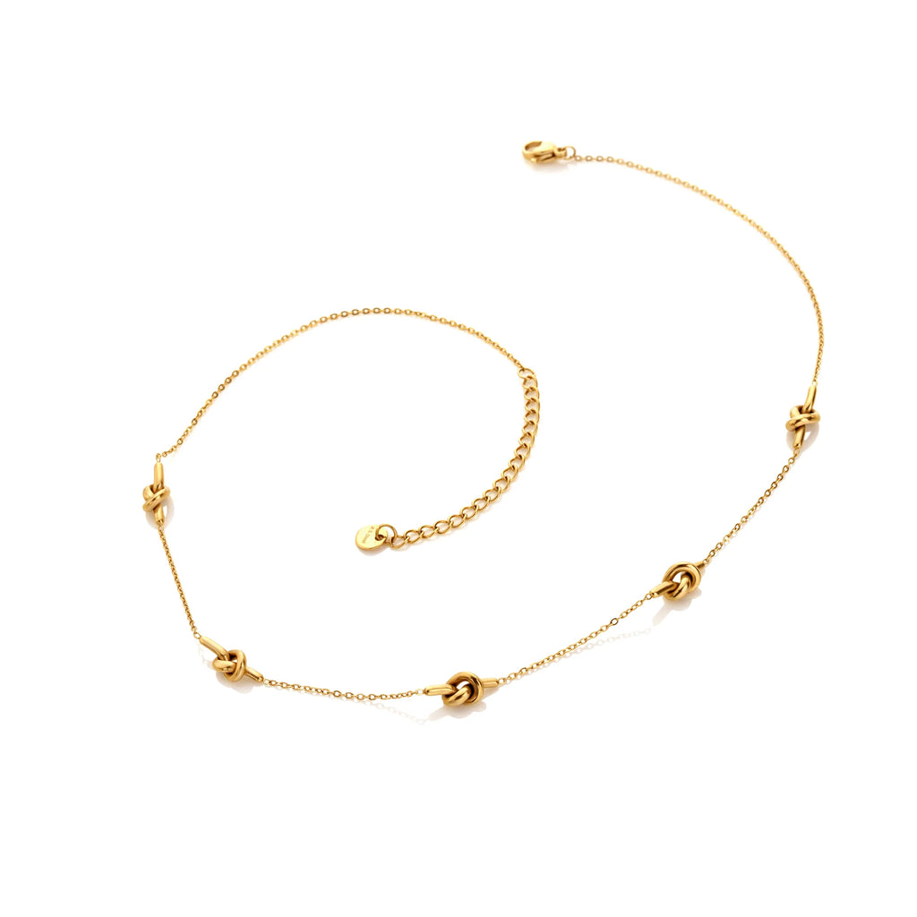 Ava & Sky Knot Necklet