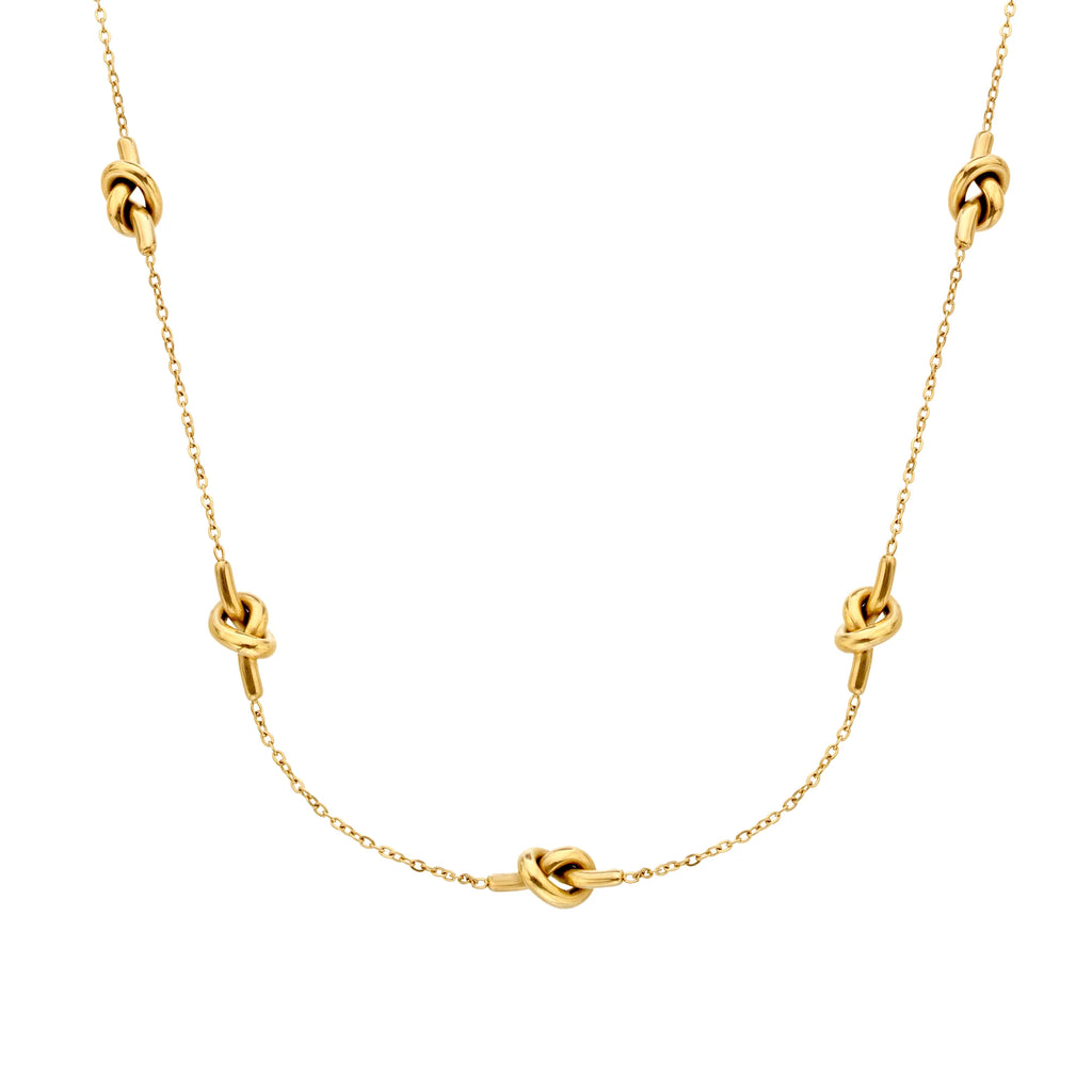 Ava & Sky Knot Necklet