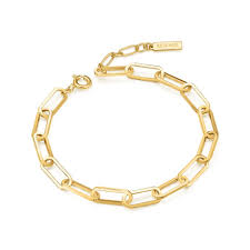 Ania Haie Gold Plated Chunky Chain Bracelet