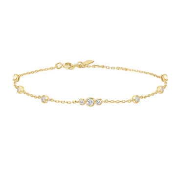 Ania Haie Bezel Station Bracelet