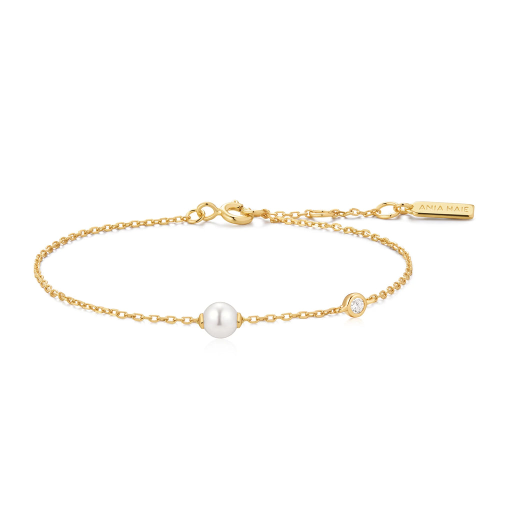 Ania Haie Shell Pearl Bracelet