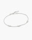Ania Haie Silver Cluster Station Bracelet