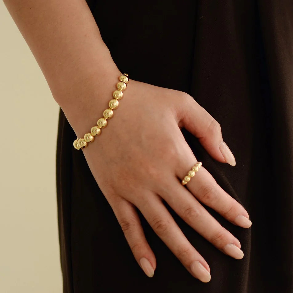 Gisser Bold Beaded Bracelet