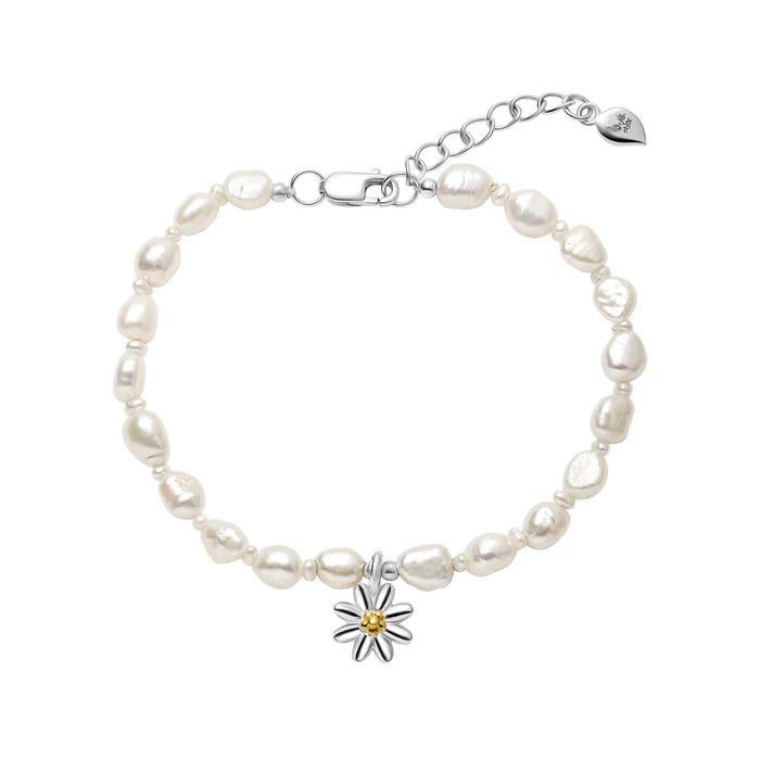 Laura Ashley Pearl Daisy Bracelet