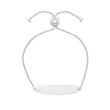 Laura Ashley Heart Toggle ID Bracelet