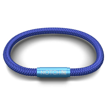NOTCH Blue Cord Blue Clasp Bracelet