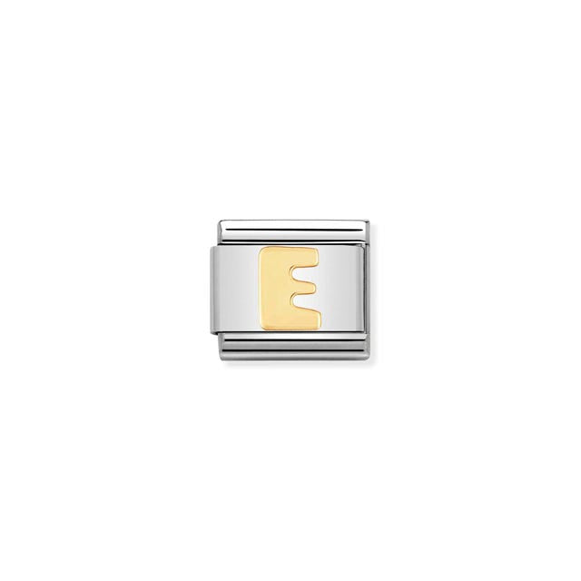 Nomination Gold Alphabet Composable Link