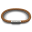NOTCH Tan Braided Leather Bracelet