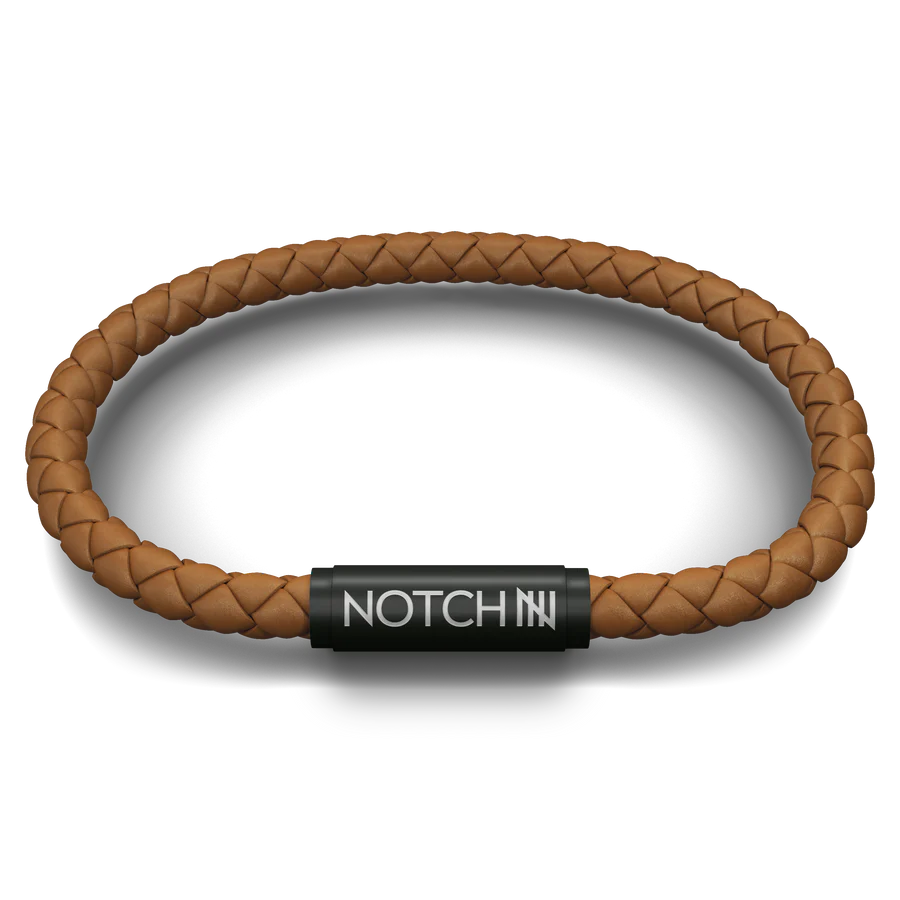 NOTCH Premium Tan Leather Bracelet