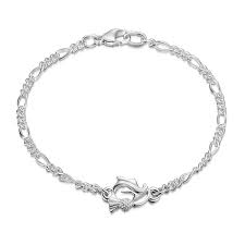 Sheila Fleet Thistle Bracelet In Sterling Silver
