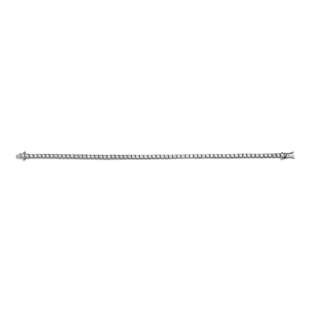 Gisser Silver Tennis Bracelet