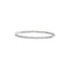 Silver Laboratory Grown Diamond Bangle