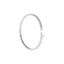 Silver Laboratory Grown Diamond Bangle