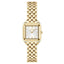 Boss MAE PETITE Gold-effect link-bracelet watch with silver-white dial