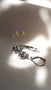 Carat London 9ct White Gold Hoop Earrings