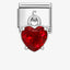 Nomination Red Heart Pendant Link