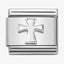 Nomination Silver Cross Composable Link