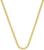 Hot Diamonds 18ct Yellow Gold Sterling Silver 18 Inch Belcher Chain